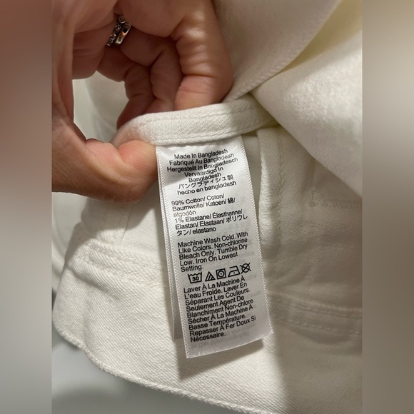 J.Crew Collared Denim Jacket NEW Small classic timeless - Picture 5 of 10